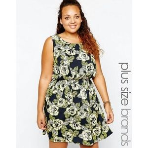 ASOS - New Look Inspire floral dress (3X)